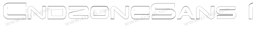 EndzoneSans MediumIt字体转换
